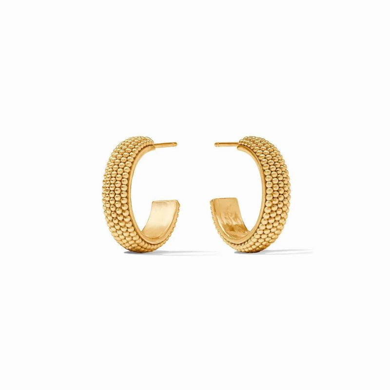 JULIE VOS Beaded Eternity Hoops