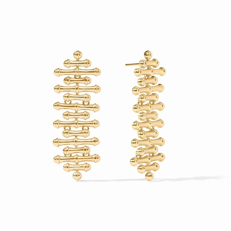 Julie Vos Bamboo Statement Earrings