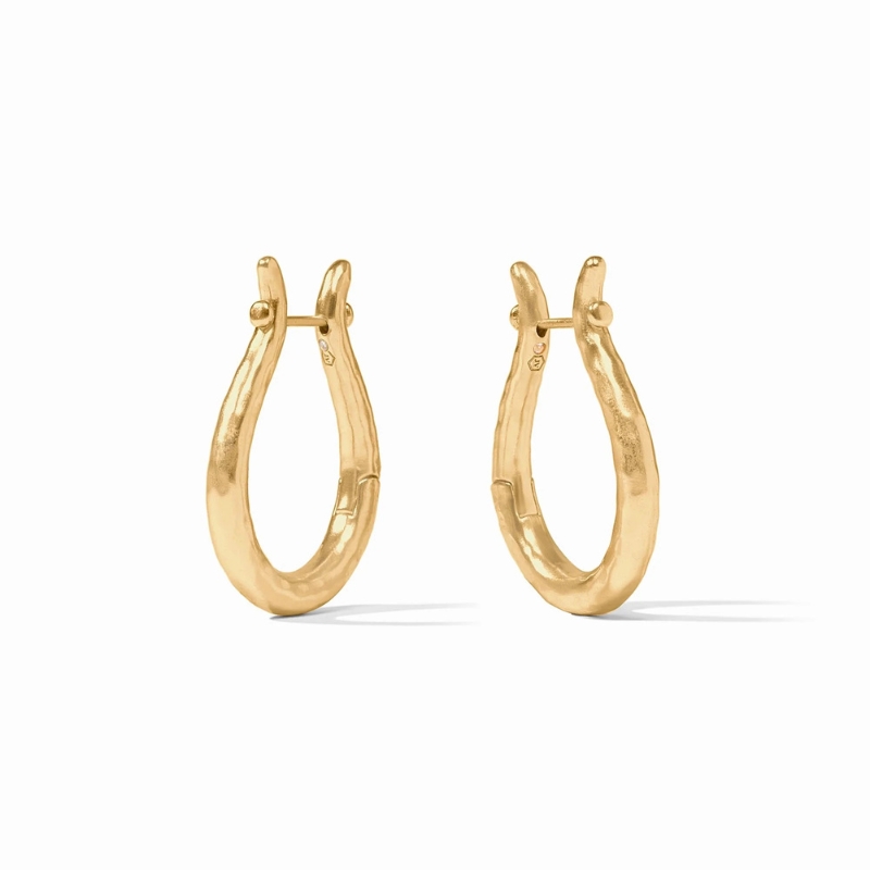 JULIE VOS Medium Saratoga Hoop Earrings