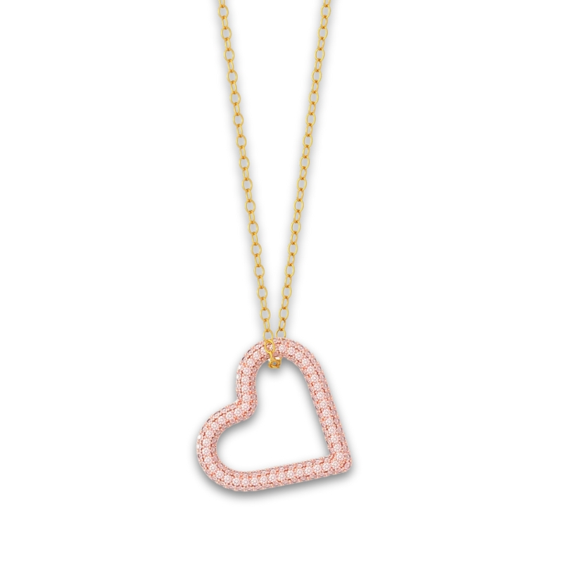 YGP Love Pendant w/ Pink 