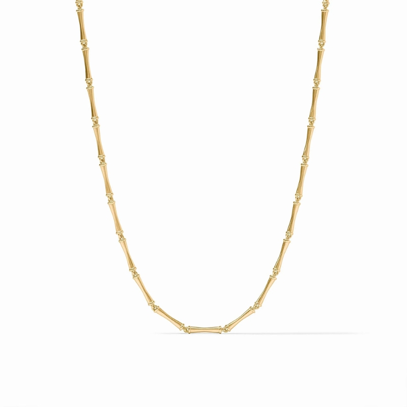 JULIE VOS Bamboo Link Necklace