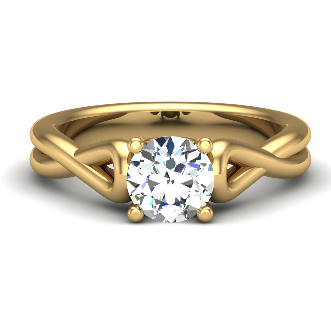 Three Leaf Diamond Engagement Ring for Nandi | Cynthia Britt