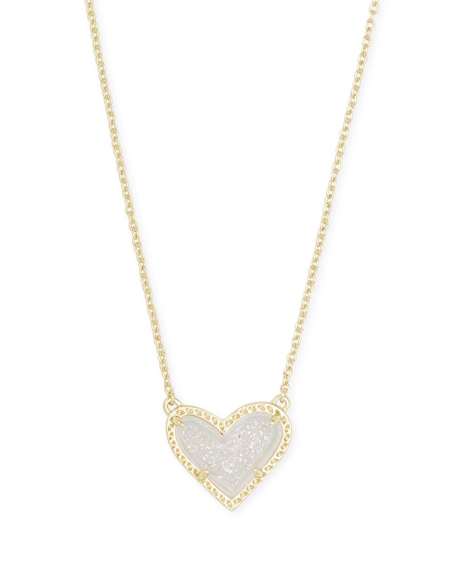 KENDRA SCOTT ARI HEART COLLECTION 14K YELLOW GOLD PLATED BRASS FASHION 15