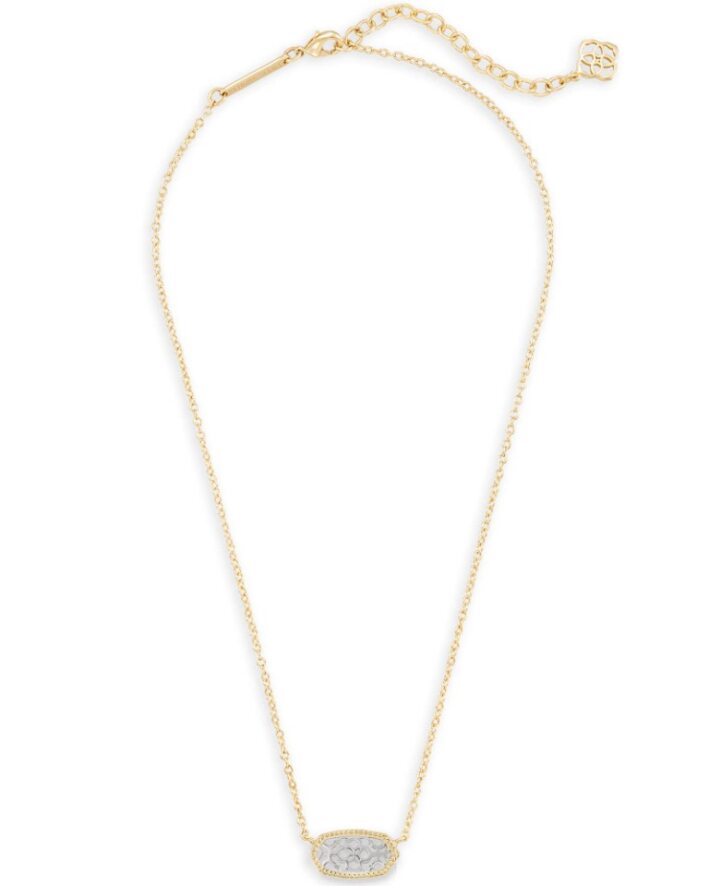 KENDRA SCOTT ELISA COLLECTION RHODIUM AND 14K YELLOW GOLD PLATED BRASS 15