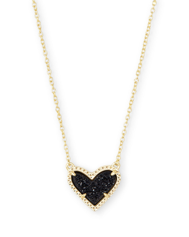 KENDRA SCOTT ARI HEART COLLECTION 14K YELLOW GOLD PLATED BRASS FASHION 15