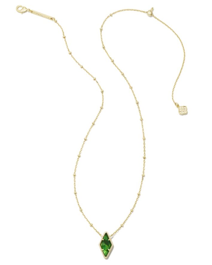 KENDRA SCOTT KINSLEY COLLECTION 14K YELLOW GOLD PLATED BRASS 19