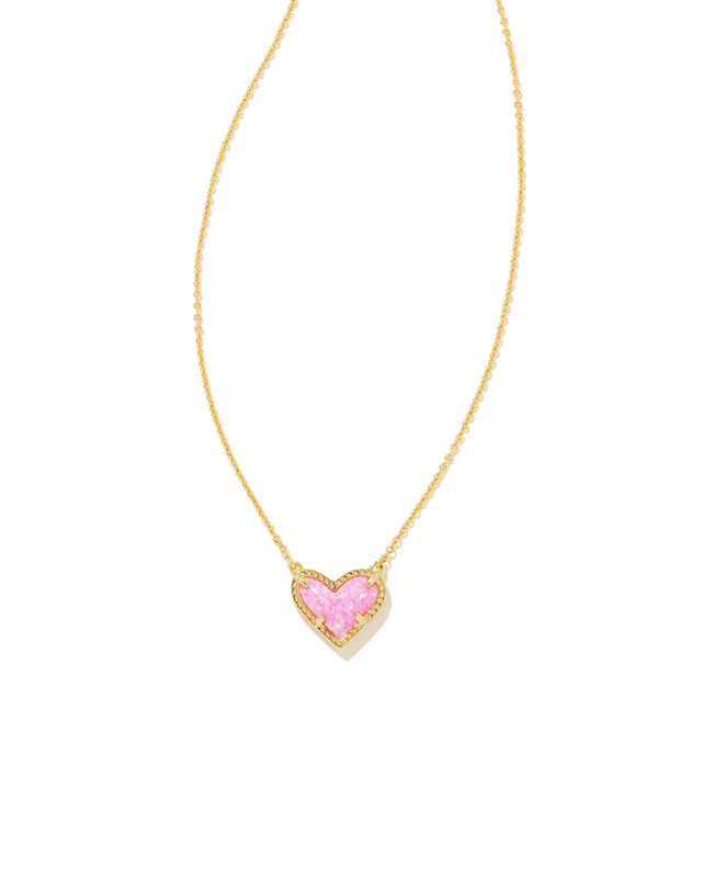 KENDRA SCOTT ARI HEART COLLECTION 14K YELLOW GOLD PLATED BRASS FASHION 15