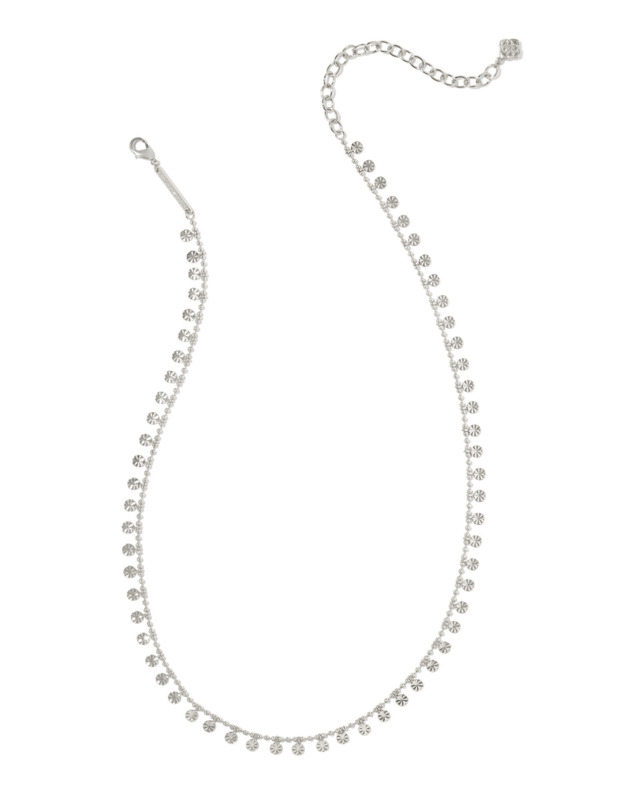 KENDRA SCOTT IVY COLLECTION RHODIUM PLATED BRASS 15