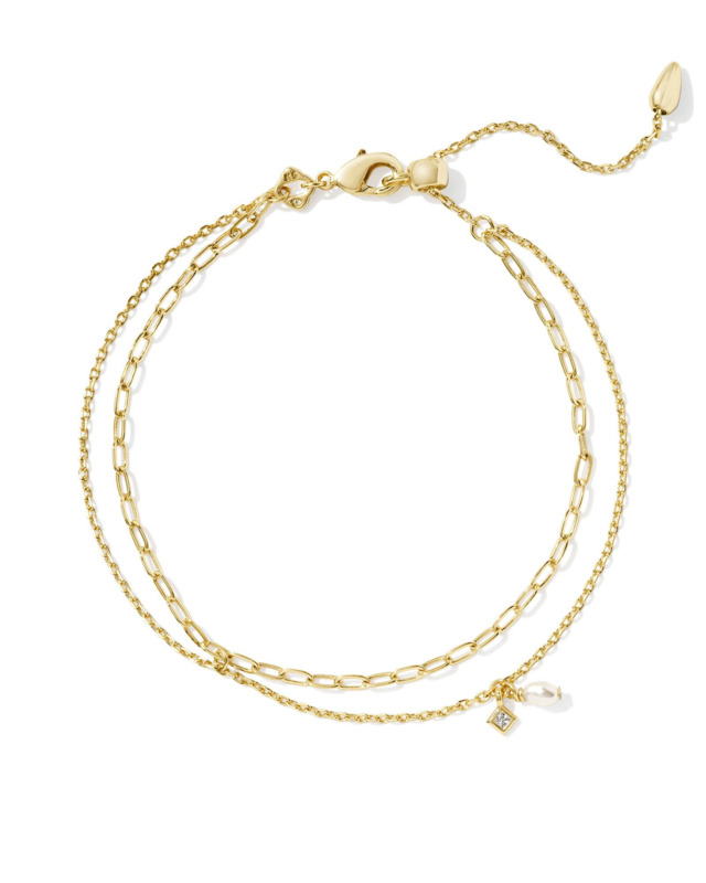 KENDRA SCOTT EVE COLLECTION 14K YELLOW GOLD PLATED BRASS 6.5