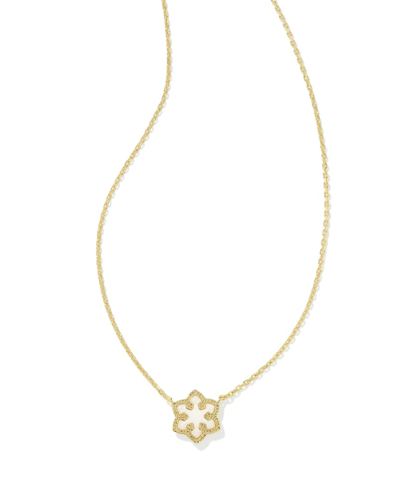 KENDRA SCOTT SNOWFLAKE COLLECTION 14K YELLOW GOLD PLATED BRASS 18