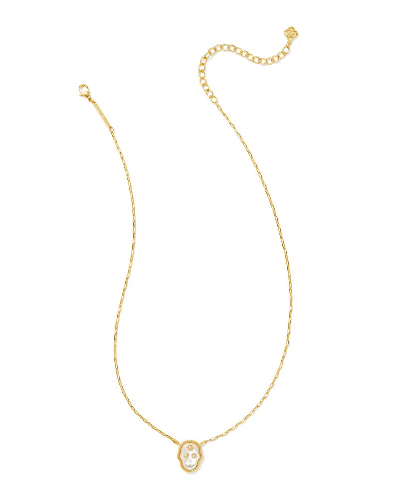 KENDRA SCOTT SKELETON COLLECTION 14K YELLOW GOLD PLATED BRASS 19