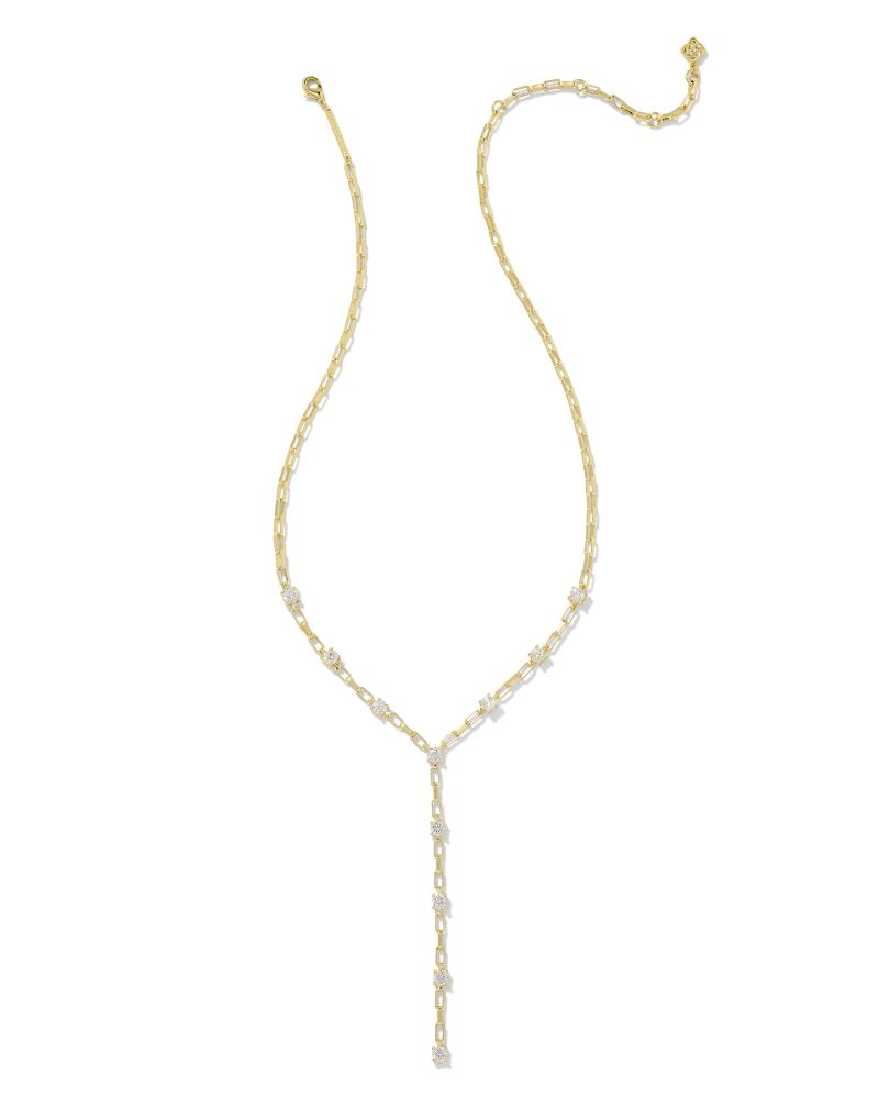 KENDRA SCOTT LEXI COLLECTION 14K YELLOW GOLD PLATED BRASS 16