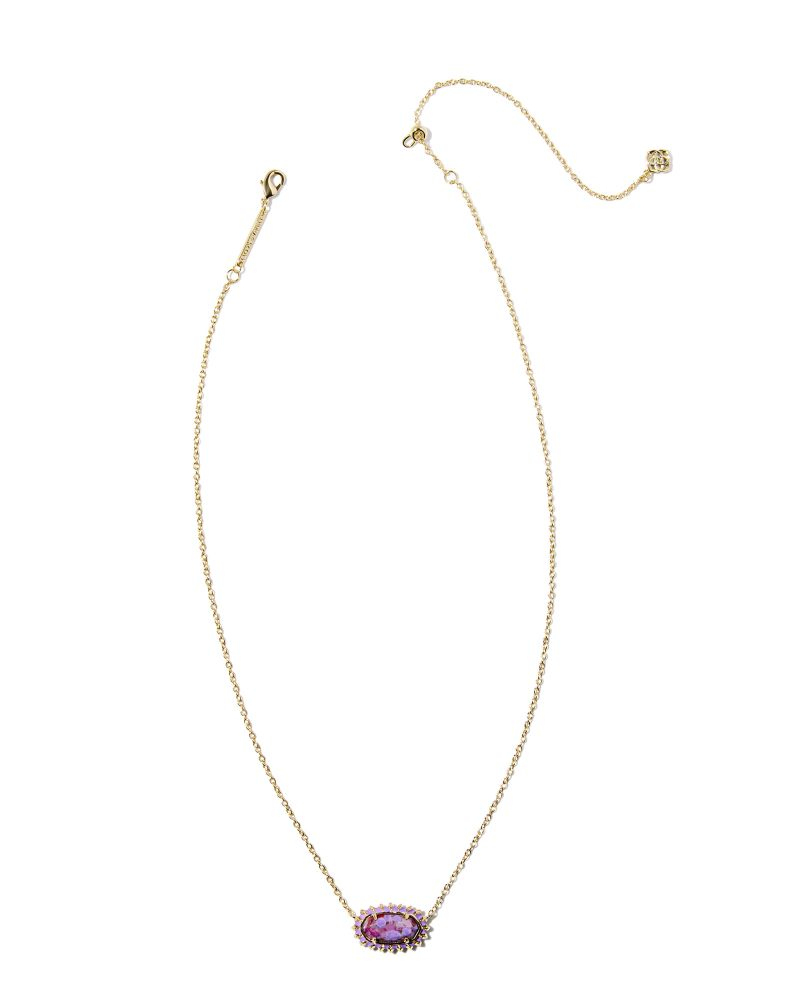 KENDRA SCOTT ELISA COLLECTION 14K YELLOW GOLD PLATED BRASS 19