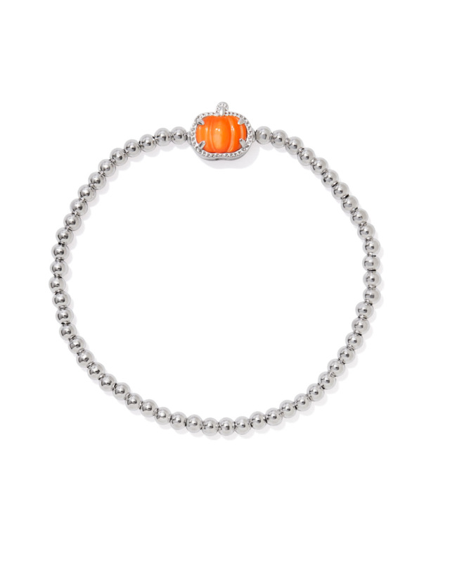 KENDRA SCOTT PUMPKIN COLLECTION RHODIUM PLATED BRASS 6.5