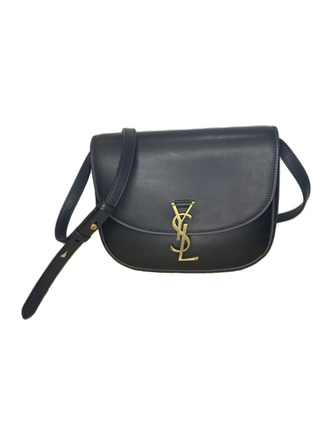 SAINT LAURENT MEDIUM KAIA MONOGRAMME PRE-OWNED BAG IN NERO 