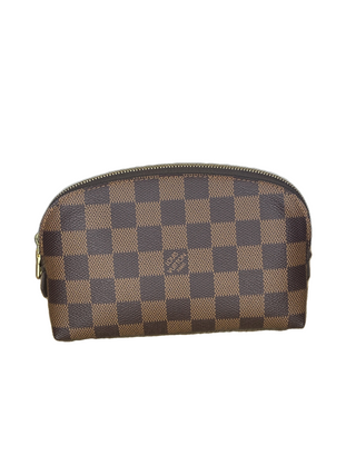 LOUIS VUITTON DAMIER POCHETTE PRE-OWNED COSMETIC BAG 