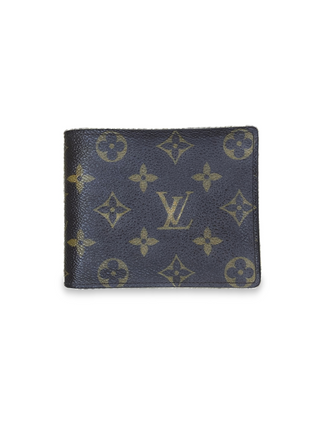 LOUIS VUITTON MONOGRAM PORTEFEUILLE FLORIN COMPACT PRE-OWNED WALLET 