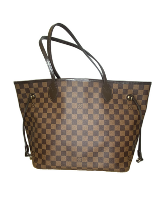 LOUIS VUITTON DAMIER EBENE NEVERFULL MM PRE-OWNED 