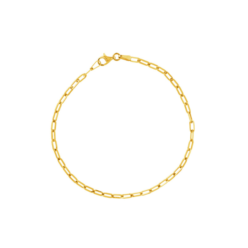 GOLD FILLED EXTRA SMALLL OVAL PAPERCLIP LINK 7