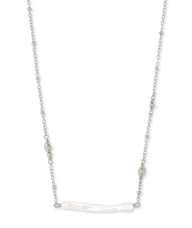 KENDRA SCOTT EILEEN COLLECTION RHODIUM PLATED BRASS 18