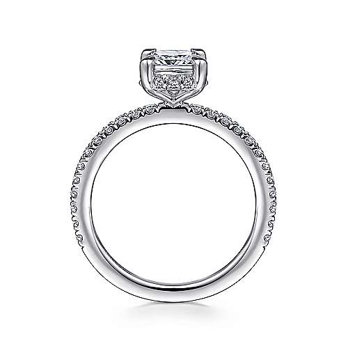 Round Engagement Ring Setting