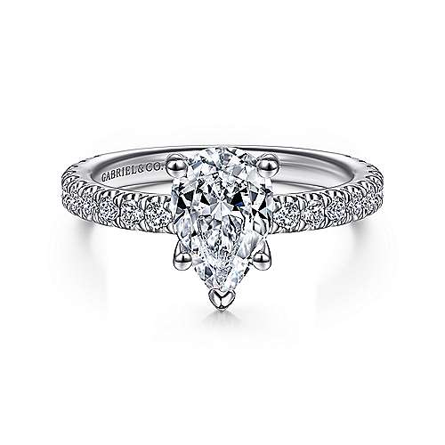 Pear Engagement Ring Setting
