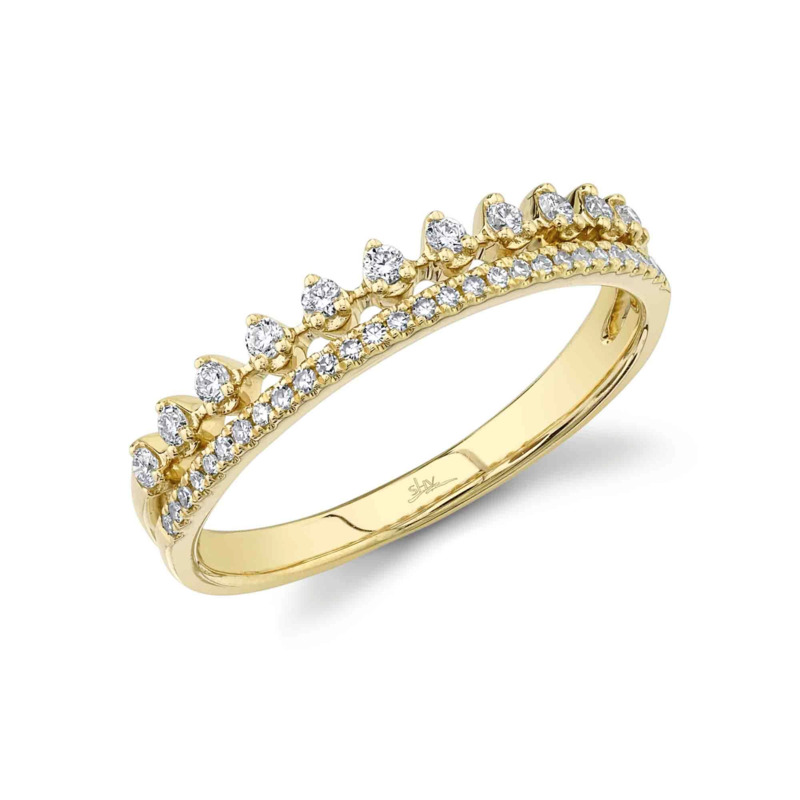 Stackable Diamond Fashion Ring