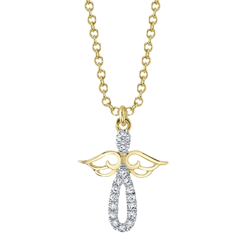 Angel Diamond Pendant