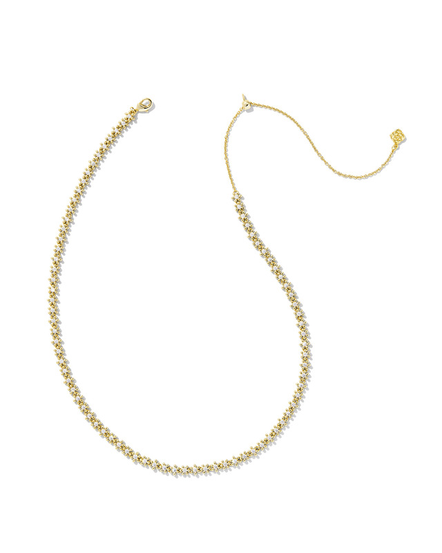 KENDRA SCOTT NYDIA COLLECTION 14K YELLOW GOLD PLATED BRASS 19