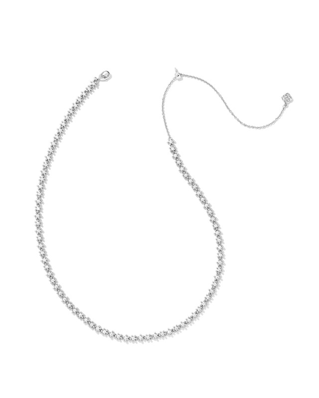 KENDRA SCOTT NYDIA COLLECTION RHODIUM PLATED BRASS 19