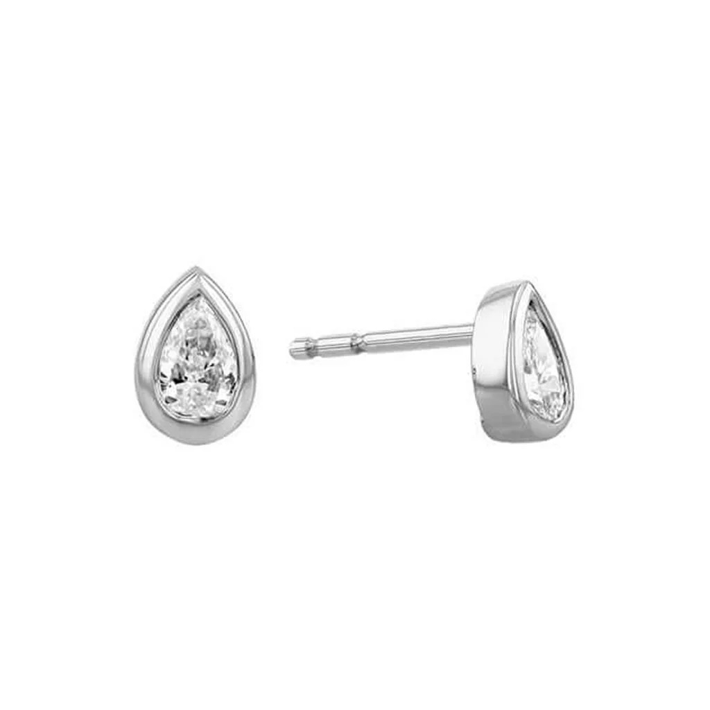 Single Diamond Stud Earring 0.24ctw