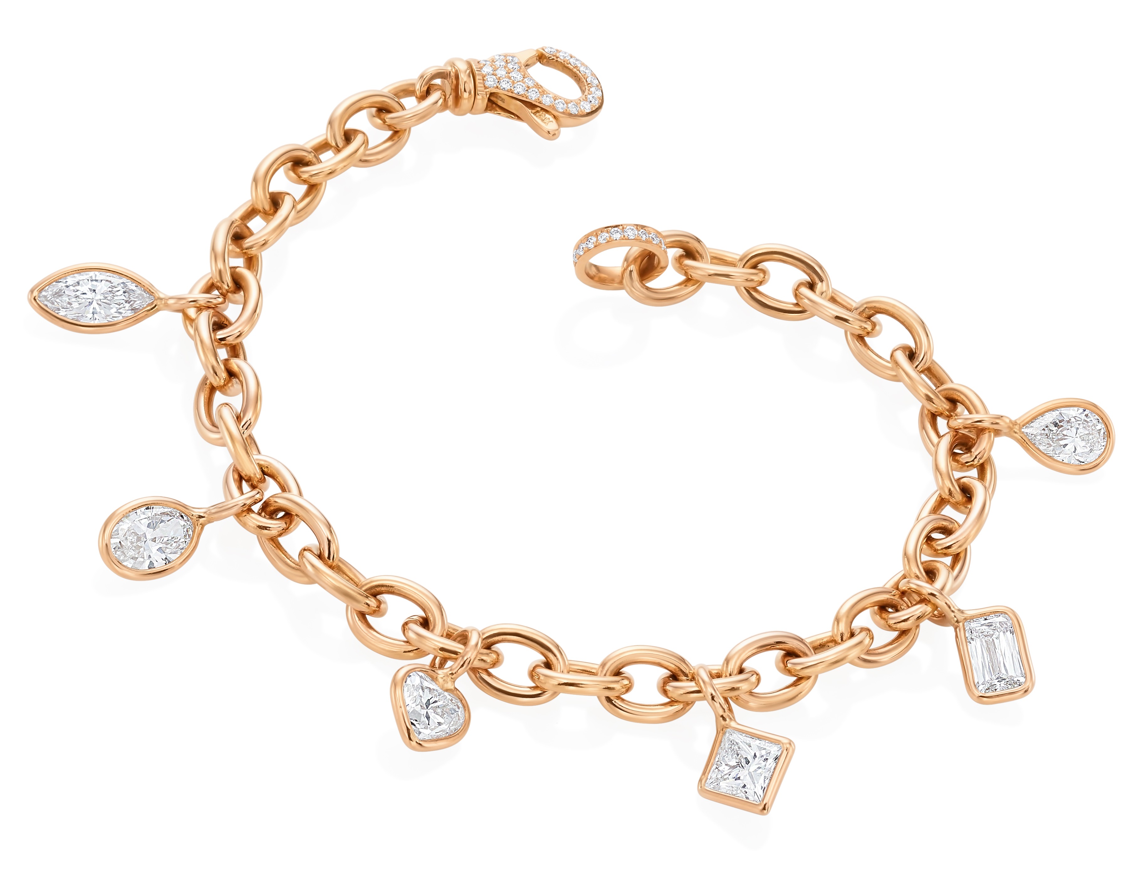 Buy quality The rose gold bracelet in 18kt in Pune