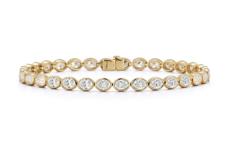 Sparkling Elegance 14KT Diamond Bracelet | Tallajewellers
