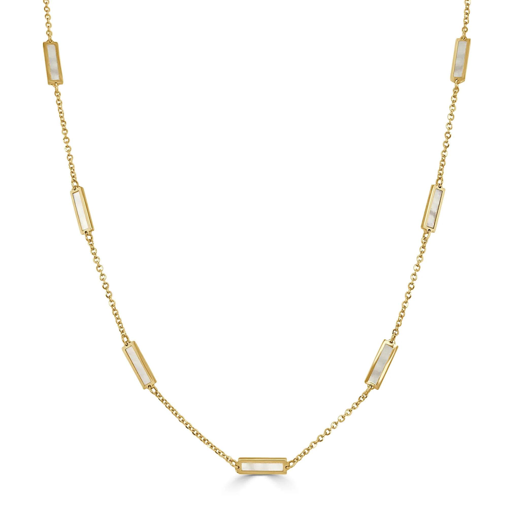 Korman Signature 14k Yellow Gold & Pearl Station Necklace