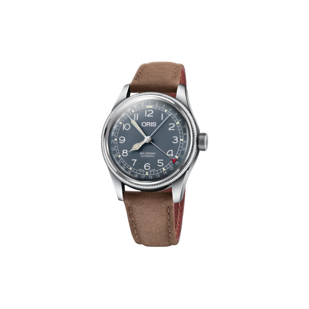 Oris big crown clearance stainless steel strap watch