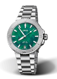 Oris X Bracenet Automatic 36.5mm Green Dial Stainless Steel