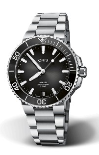 Oris Aquis Date 41.5mm Stainless Steel Anthracite Dial Bracelet