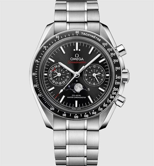 Apollo 11 Space Stainless Steel Silver-Plated Men's Chronograph Watch:  Apollo 11 Men's Chronograph Watch