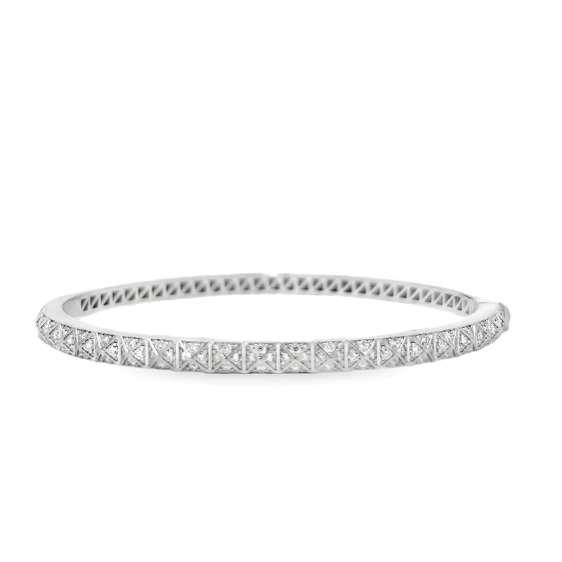 Roberto Coin Obelisco Diamond Bangle