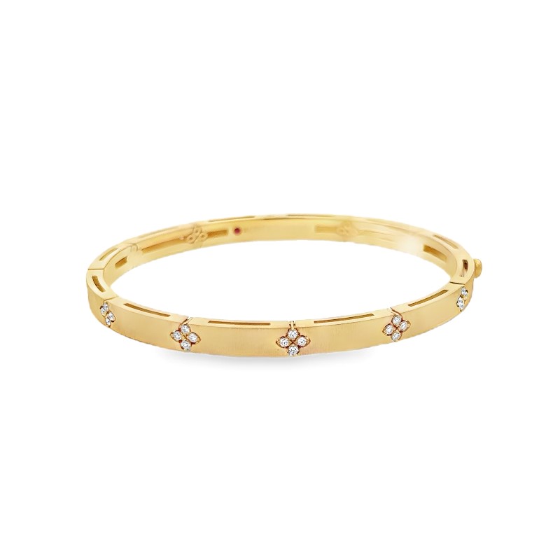 Roberto Coin Love In Verona Diamond Bangle