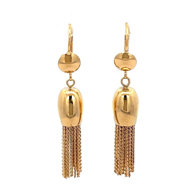 Estate Italian Tassel Earrings