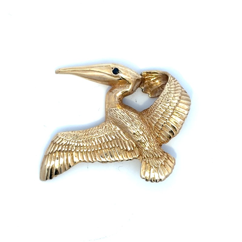 Estate Pelican Pin