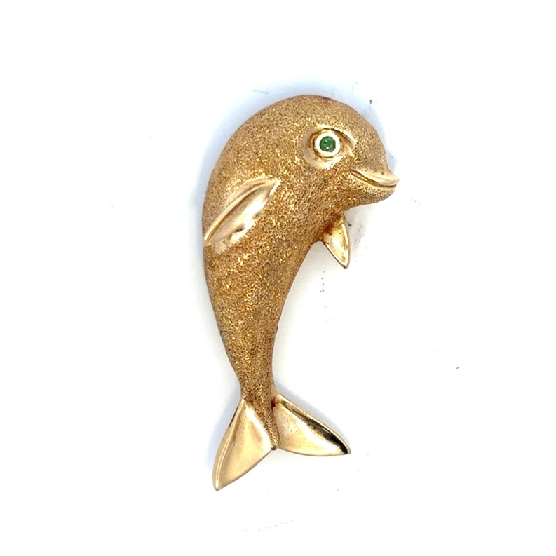 Estate Dolphin Pin