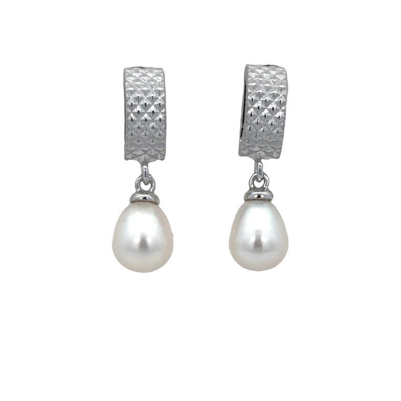 Briolette Pearl Earrings