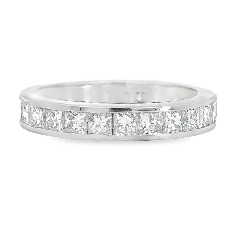 3.0ct Platinum Diamond Eternity Band