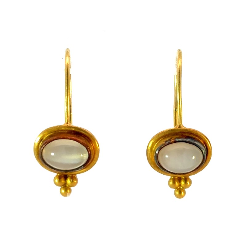 Estate Moonstone Earrings