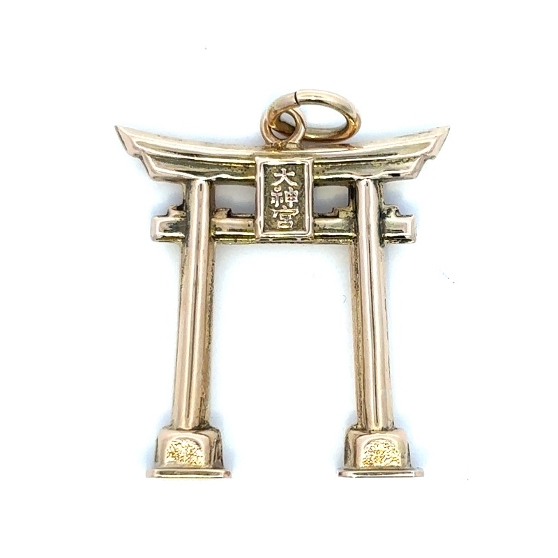 Estate Japanese Tori Gate Charm