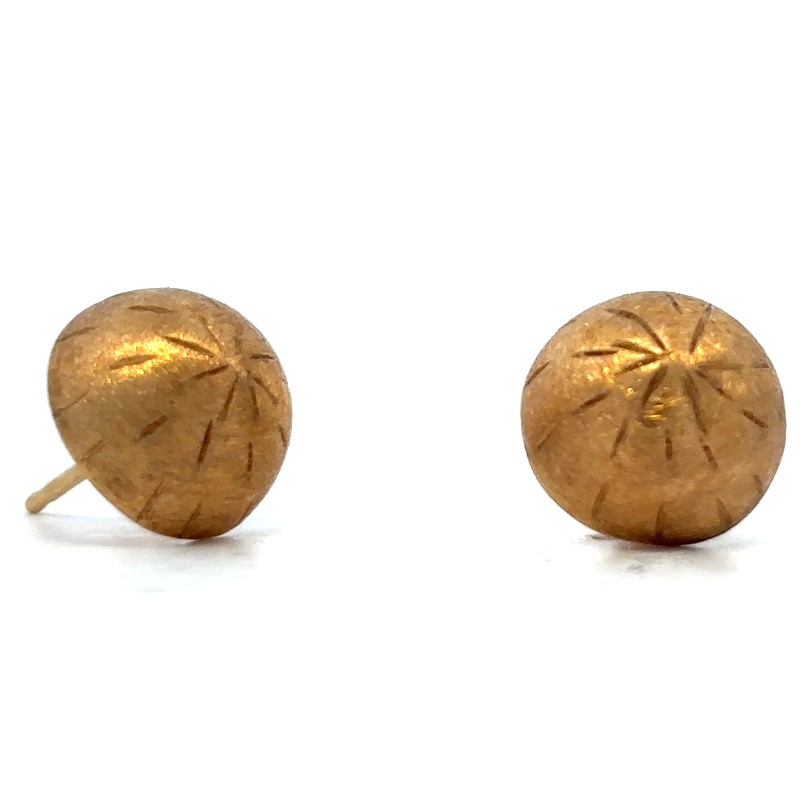 Estate Domed Earrings