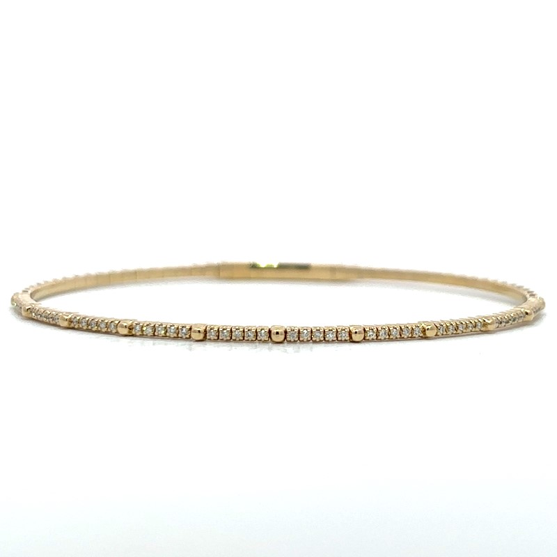 Flexible Diamond Bangle