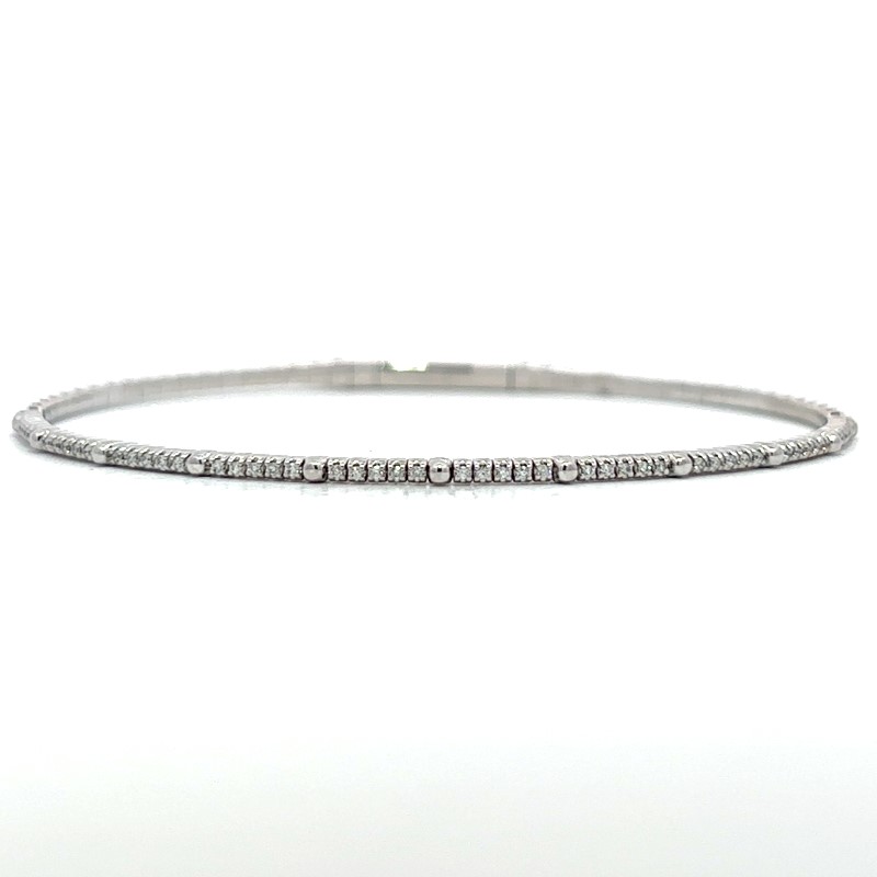 Flexible Diamond Bangle